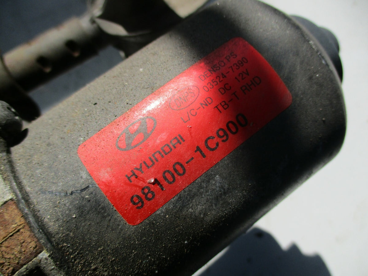 HYUNDAI GETZ TB WINDSCREEN WIPER MOTOR LINKAGE 981001C900