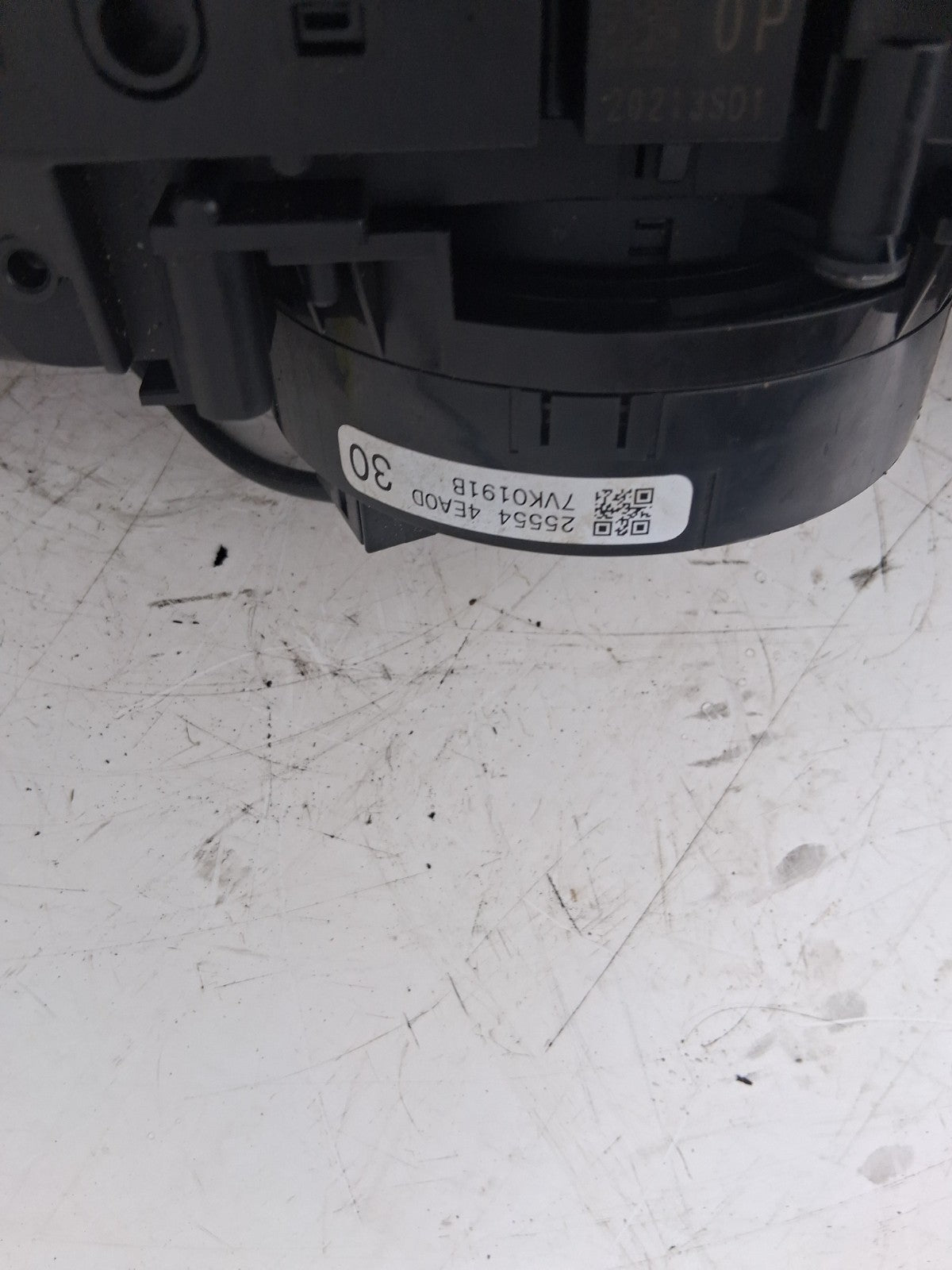 2020 NISSAN QASHQAI  INDICATOR WIPER SWITCH STALK SQUIB RING 255544EA0D