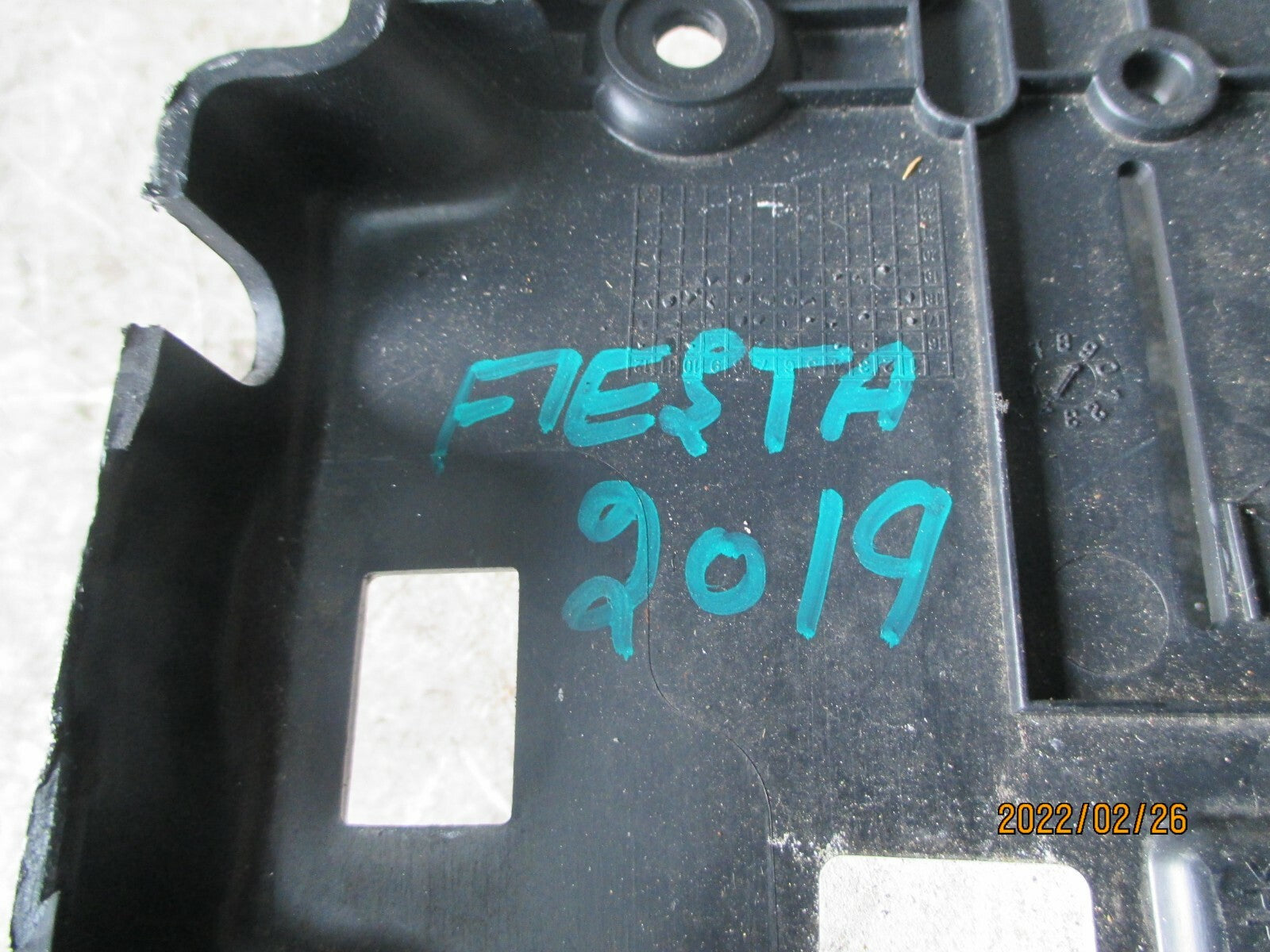 FORD FIESTA 2019 MK8 STORAGE COMPARTMENT H1BBA060C20