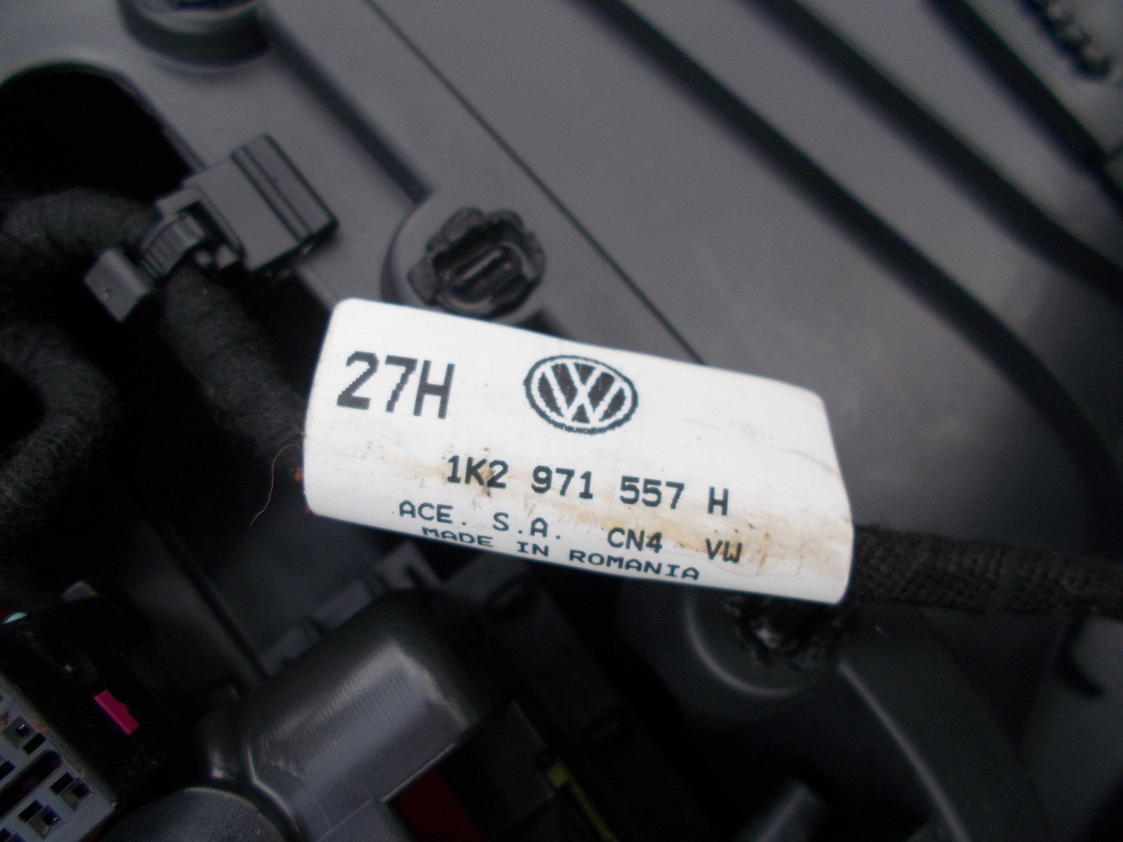 2009 VW GOLF OSF DRIVERS SIDE FRONT DOOR CARD 1K4867012FCTRS