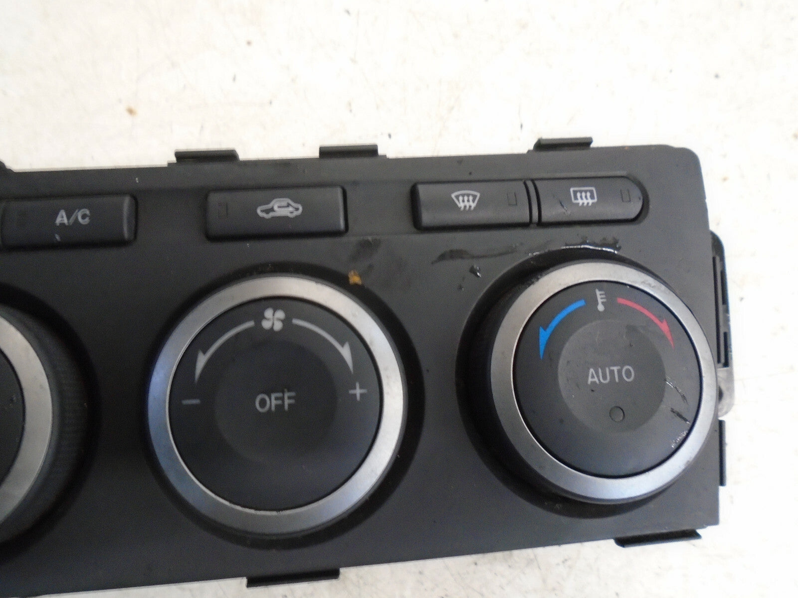 MAZDA 6 2009 MK2 AIR CON CLIMATE HEATER CONTROL SWITCH PANEL