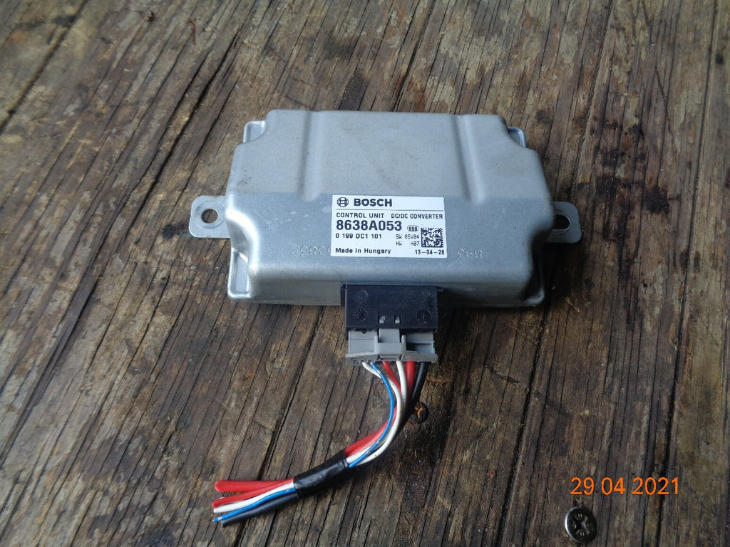 MITSUBISHI MIRAGE MK6 2014 1.2 PETROL DC CD CONVERTER ECU MODULE 8638A053