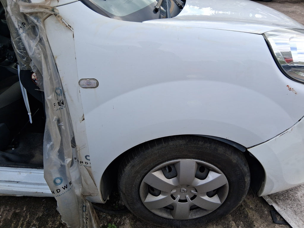 2020 RENAULT KANGOO MK2 FACELIFT OSF DRIVER SIDE FRONT RIGHT WING PANEL WHITE