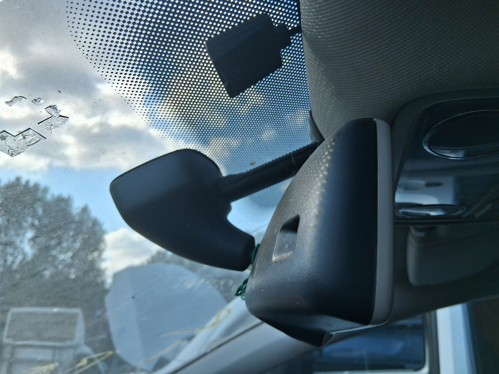 2012 VW VOLKSWAGEN GOLF MK6 FRONT INTERIOR REAR VIEW MIRROR