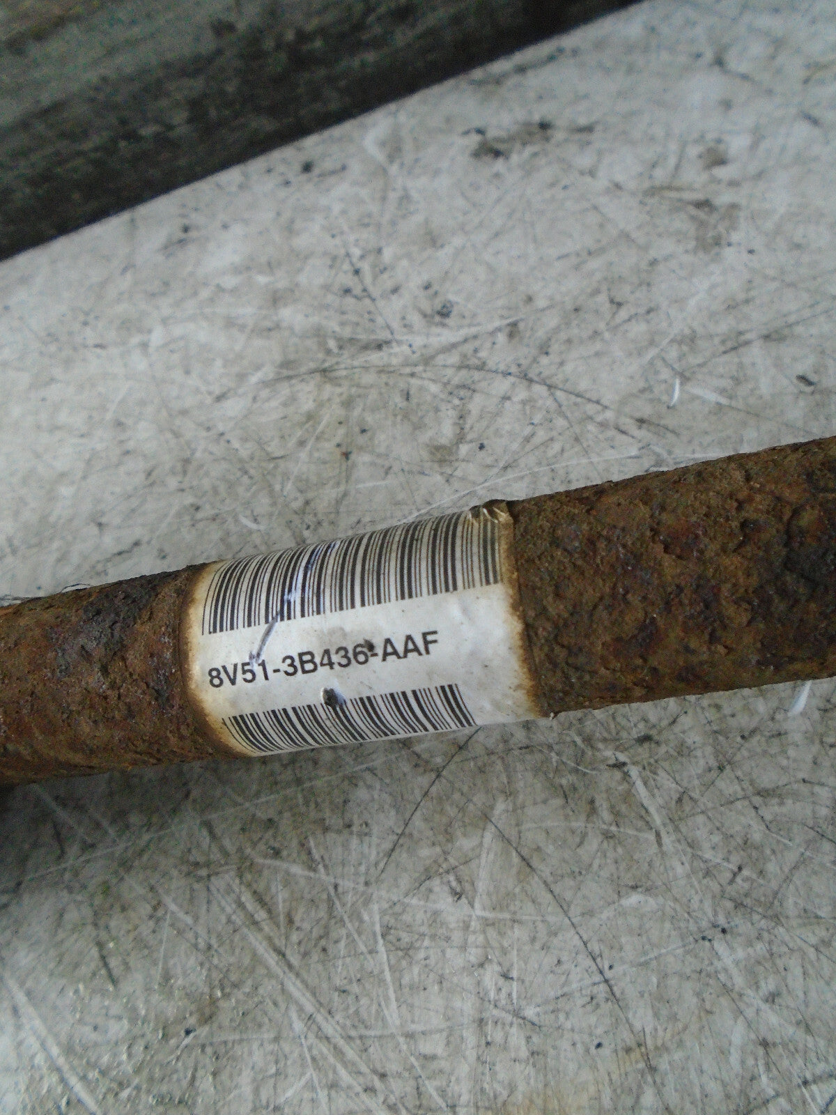 FORD FEISTA MK7 1.2 PETROL MANUAL DRIVER SIDE DRIVESHAFT 8V513B436AAF
