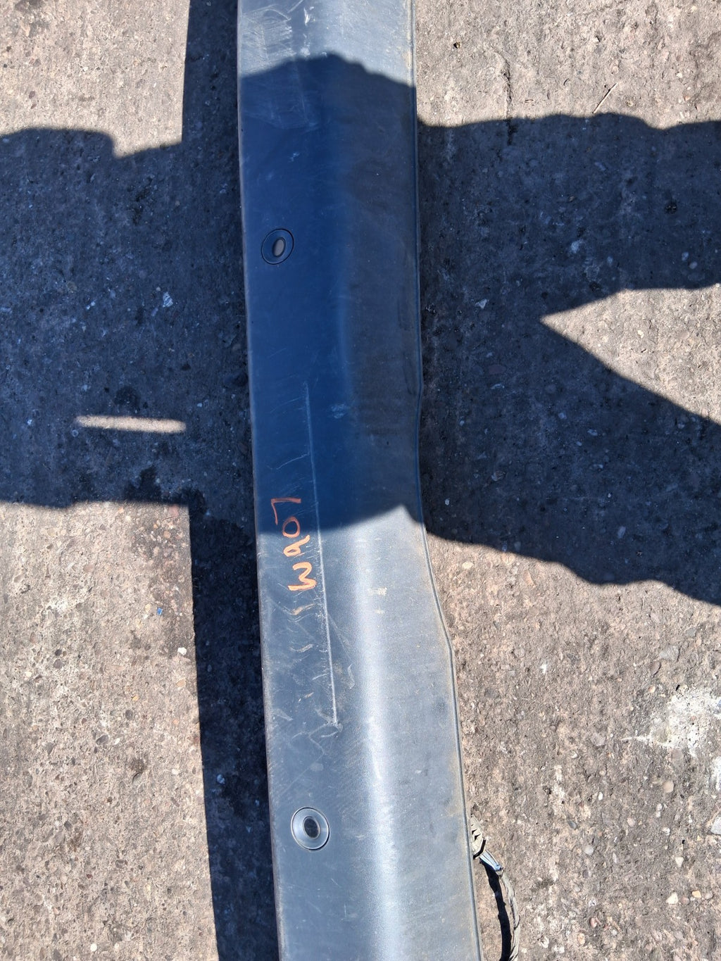 2021 MERCEDES BENZ W907 SPRINTER REAR CENTER MIDDLE BUMPER REAR BUMPER