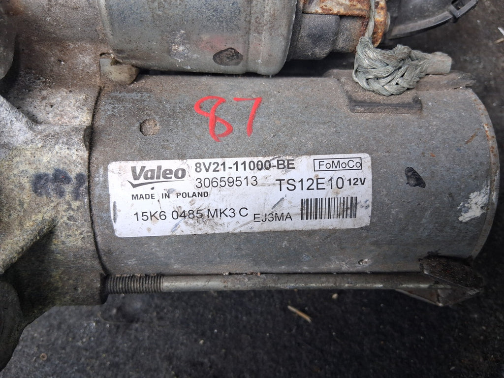 FORD FIESTA MK7 2016 1.0 PETROL STARTER MOTOR 8V2111000BE