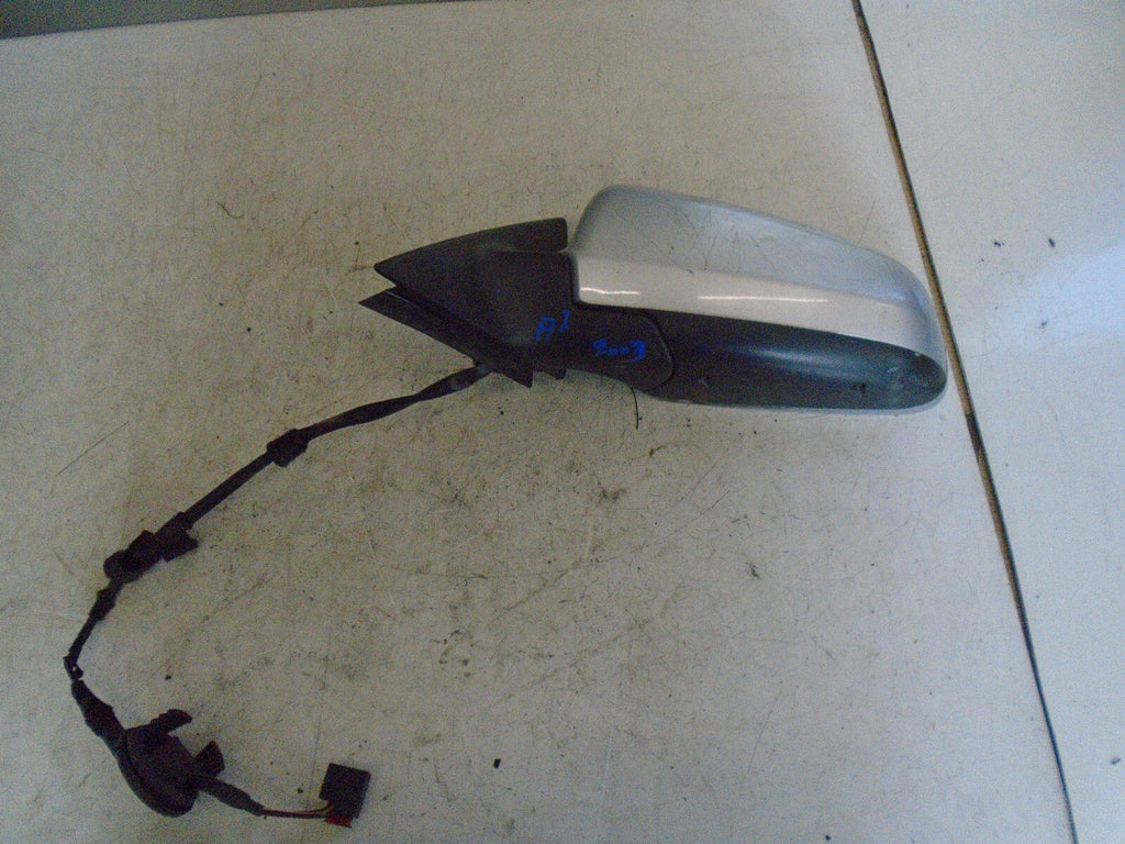 AUDI A3 8P 2003 NS FRONT PASSENGER SIDE ELECTRONIC DOOR WING MIRROR RS0408503