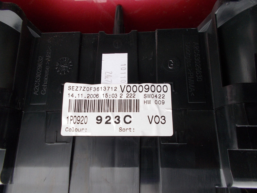 SEAT LEON MK2 1.9 DIESEL SPEEDOMETER CLOCKS 110080280029