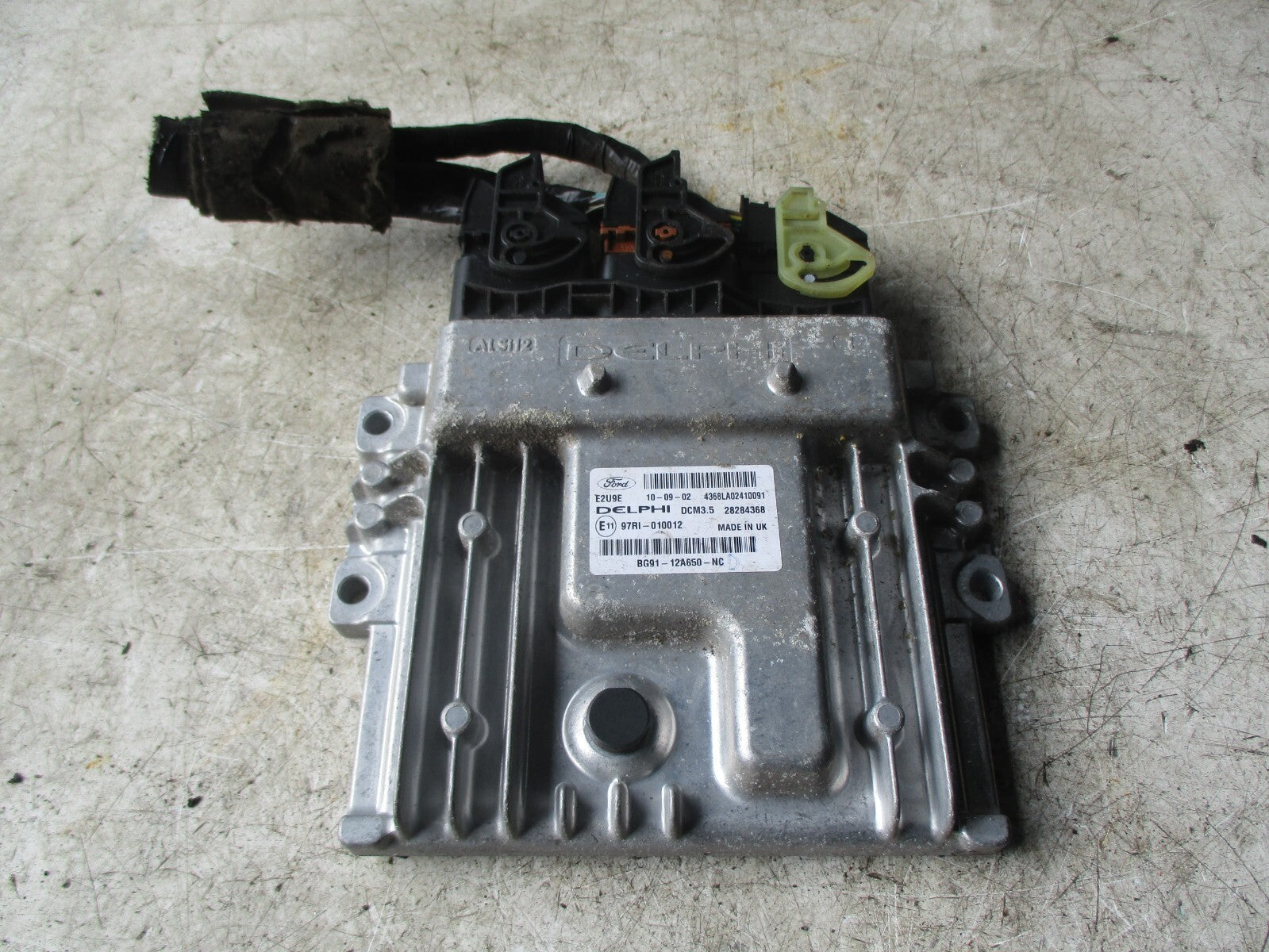 FORD S MAX 2010 2.0 DIESEL TDCI ECU ENGINE CONTROL MODULE BG9112A650NC