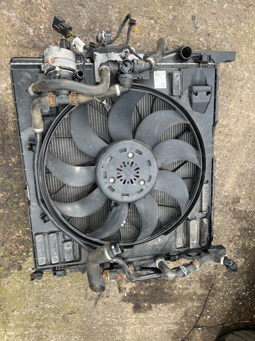 2022 MERCEDES BENZ SPRINTER W907 2.0 DIESEL MANUAL RADIATOR RADPACK A9079064600