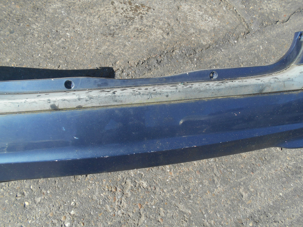 MERCEDES A CLASS W168 2004 REAR BACK PLASTIC BUMPER BLUE