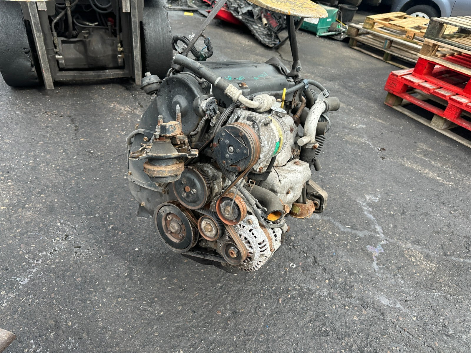 2004 HONDA CIVIC MK7 1.7 DIESEL ENGINE COMPLETE 4EE2