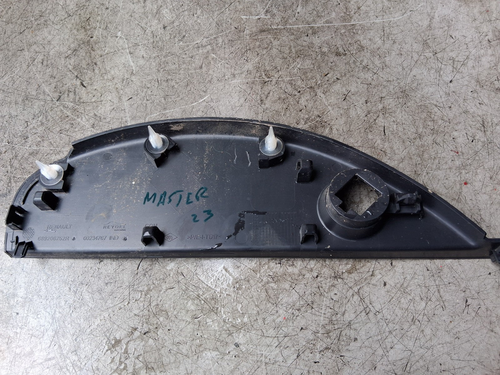2023 RENAULT MASTER MK3 DASHBOARD COVER TRIM 689206752R