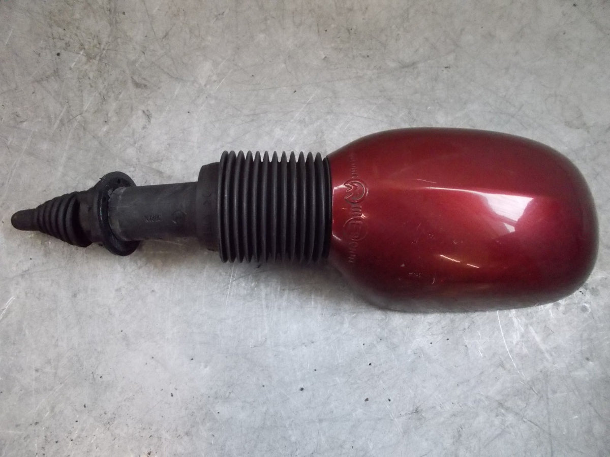 2008 FORD KA NS PASSENGER SIDE MANUAL WING MIRROR DOOR MIRROR E9010113  RED