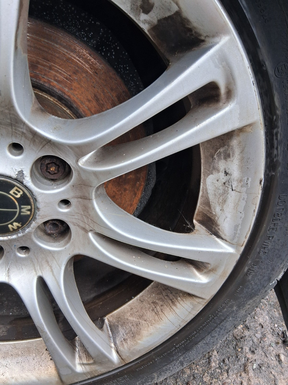 2010 BMW 5 SERIES F10 M SPORT 18 INCH ALLOY WHEEL WITH TYRE 245/45R18