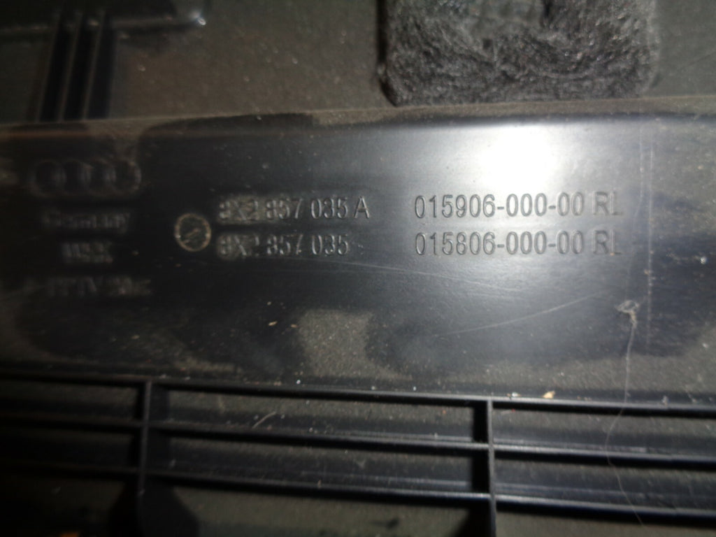 AUDI A1 2015 8X 1.0 TFSI NS PASSENGER SIDE GLOVE BOX 8X2857035A