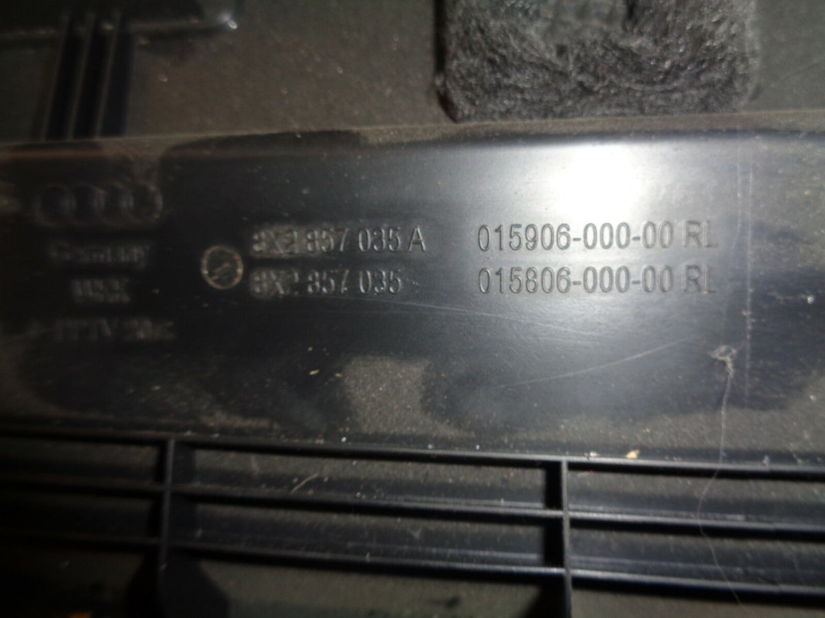 AUDI A1 2015 8X 1.0 TFSI NS PASSENGER SIDE GLOVE BOX 8X2857035A