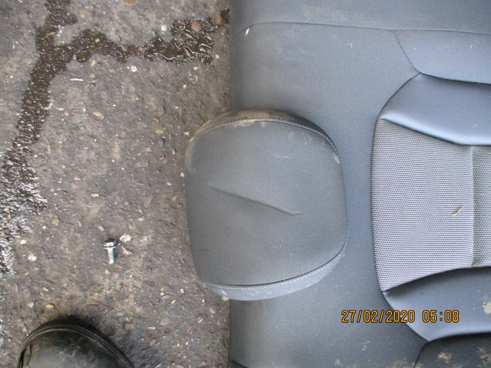 AUDI A1 8X 2018 3DR COMPLETE REAR UPPER LOWER SEATS BACK BENCH SEATS SQUAB PAD
