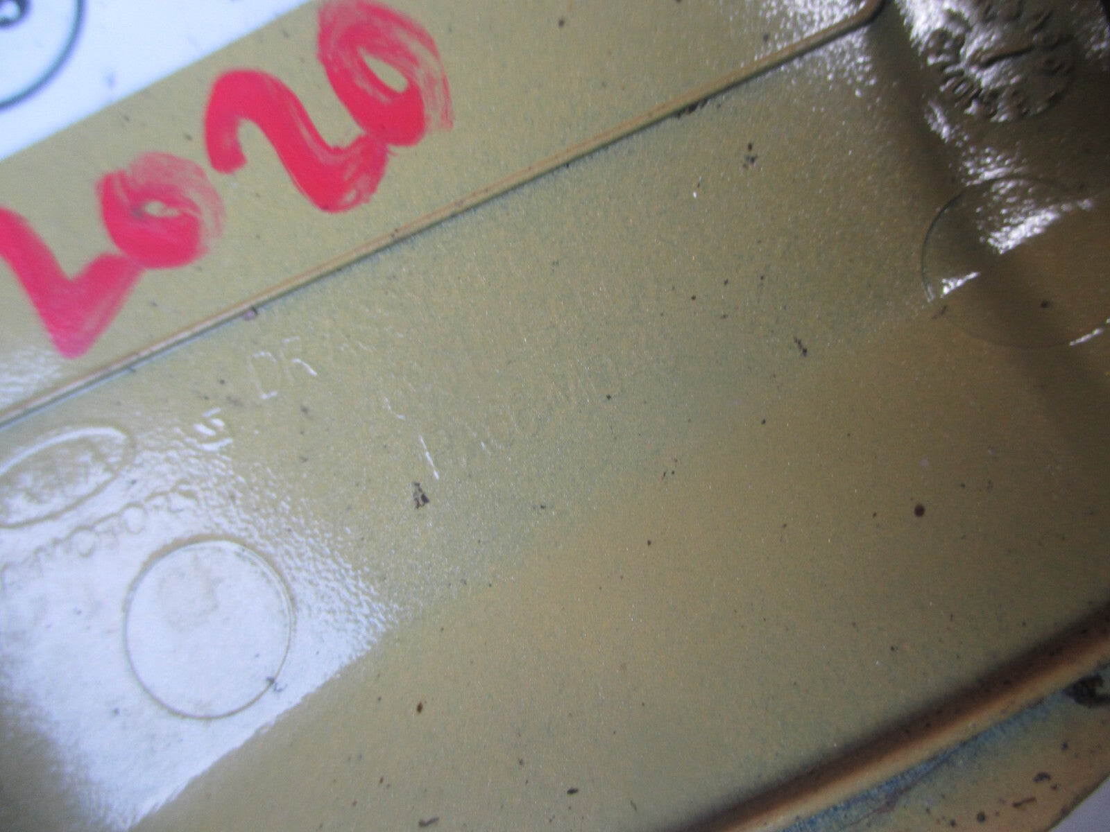 KIA PICANTO 2020 MK3 PETROL FUEL FILLER FLAP YELLOW METALLIC