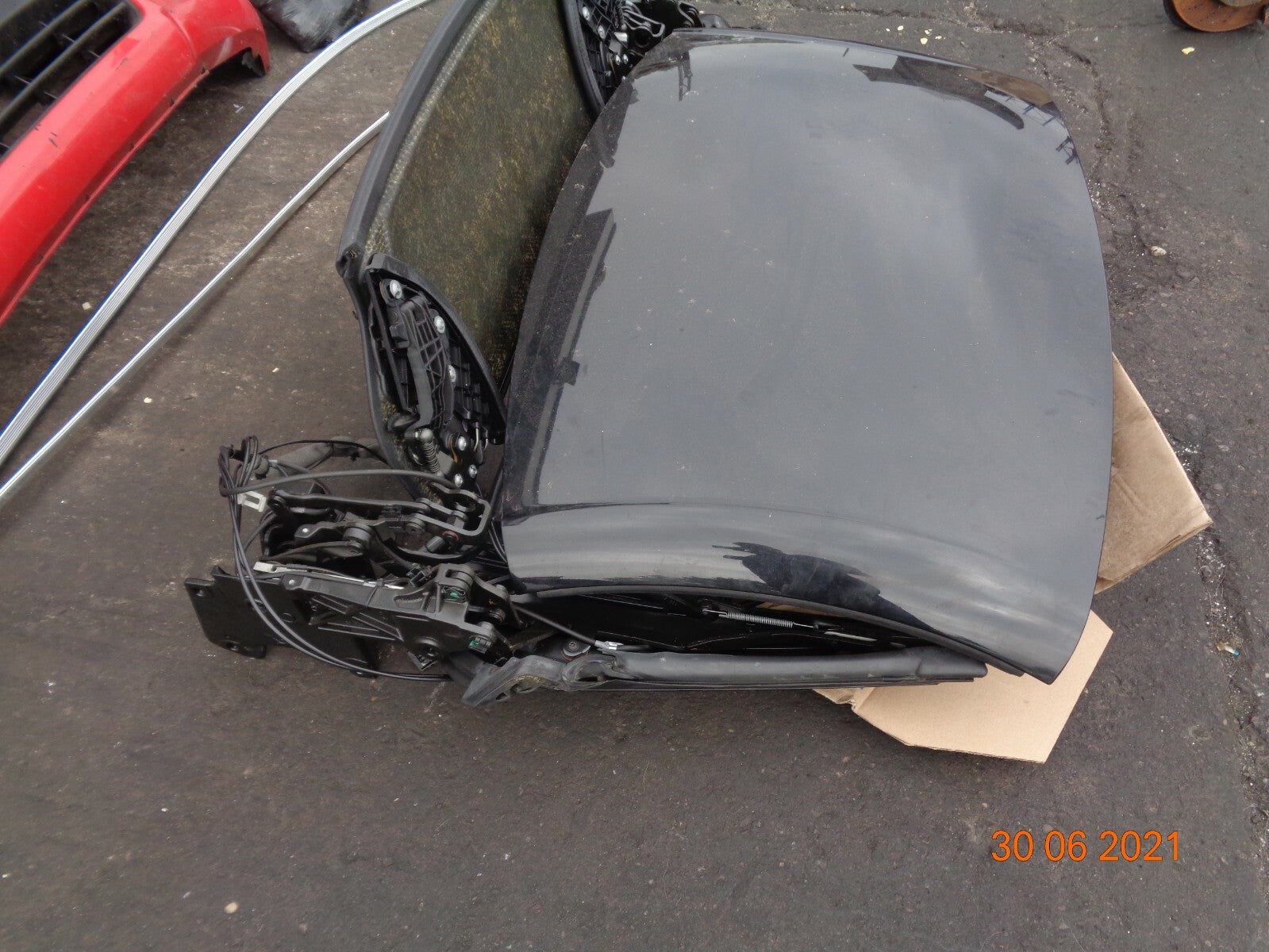 MERCEDES SLK R171 2009 COMPLETE FOLDING HARDTOP ROOF CONVERTIBLE HOOD BLACK C197