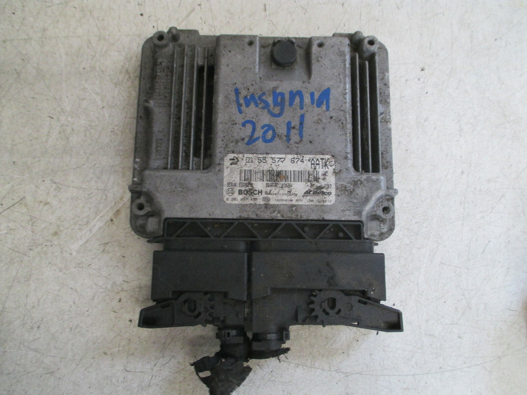 VAUXHALL INSIGNIA MK1 2011 2.0 CDTI ECU ENGINE CONTROL MODULE UNIT 55577674