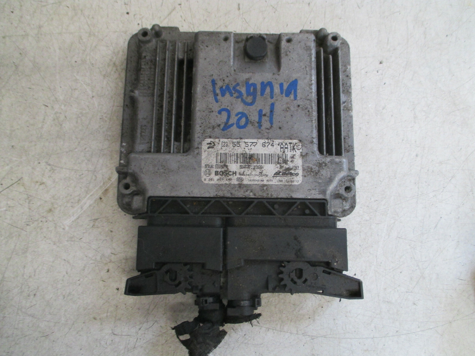 VAUXHALL INSIGNIA MK1 2011 2.0 CDTI ECU ENGINE CONTROL MODULE UNIT 55577674
