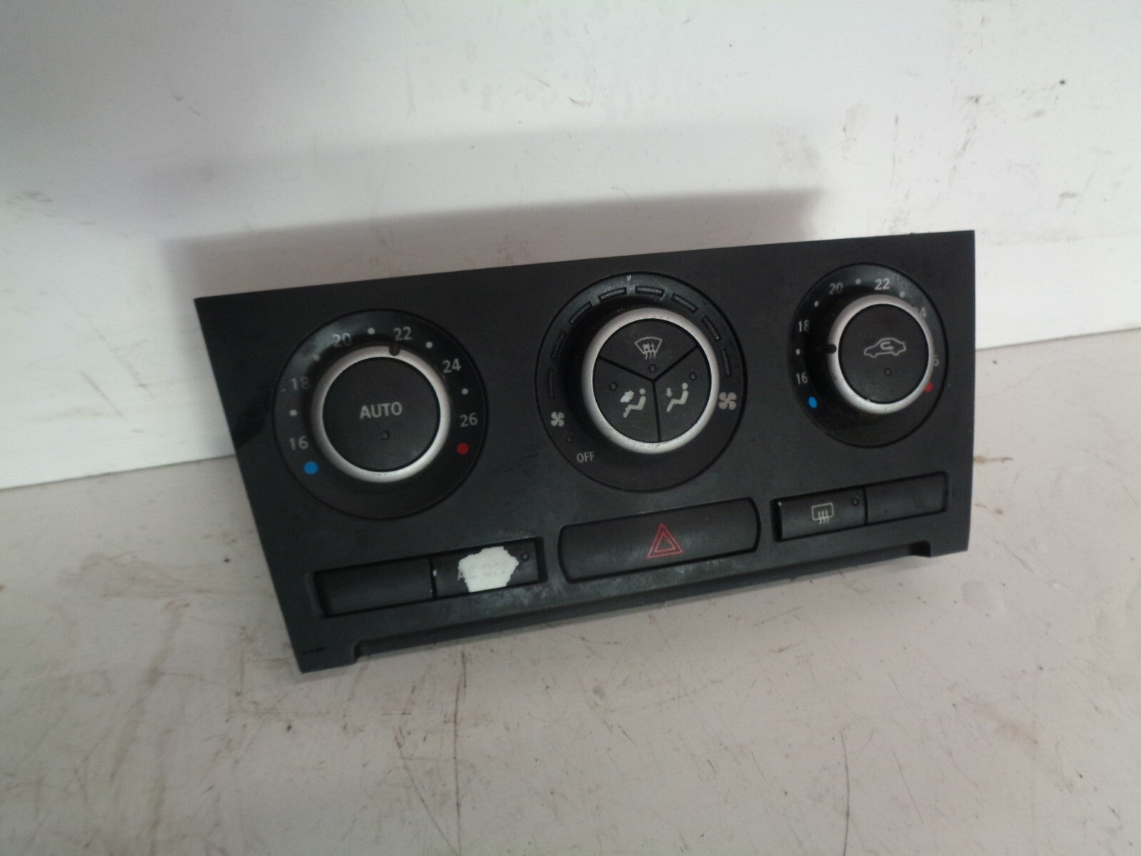 SAAB 9-3 93 2006 HEATER AC CLIMATE CONTROL SWITCH PANEL 12772891