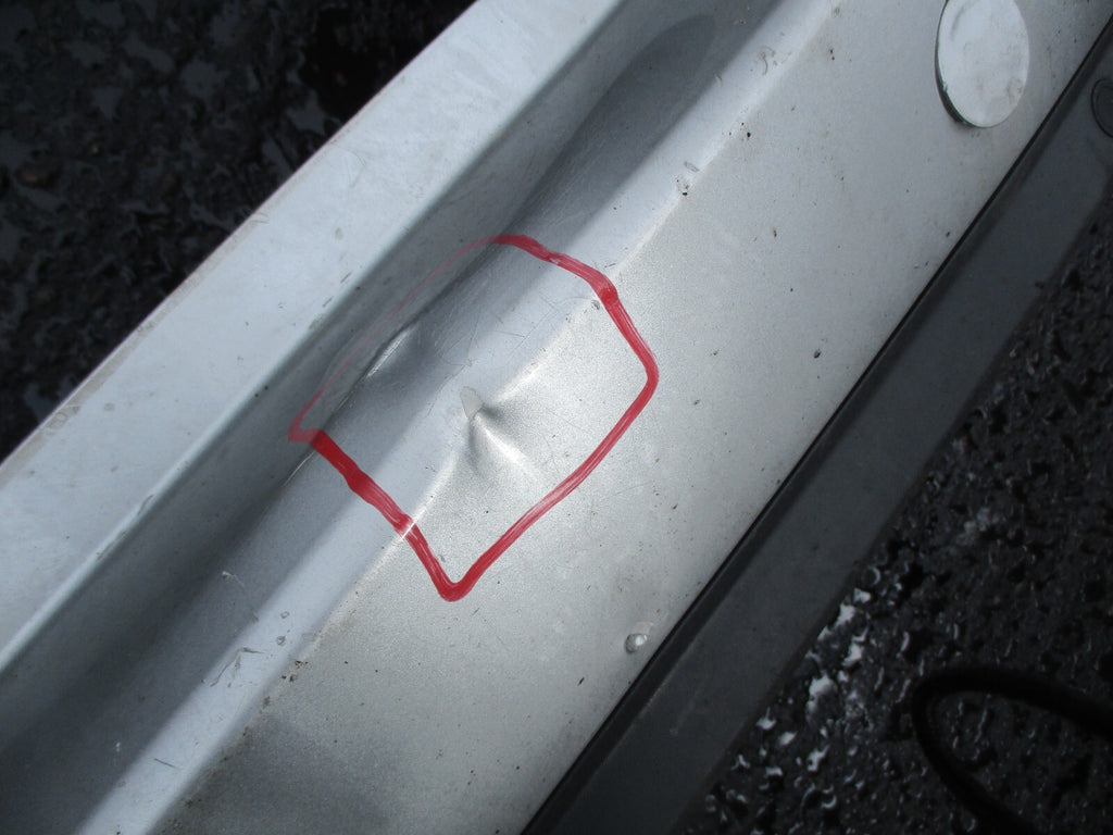 VAUXHALL ZAFIRA B 2013 FACELIFT REAR COMPLETE BUMPER PDC ARGOS SILVER Z176