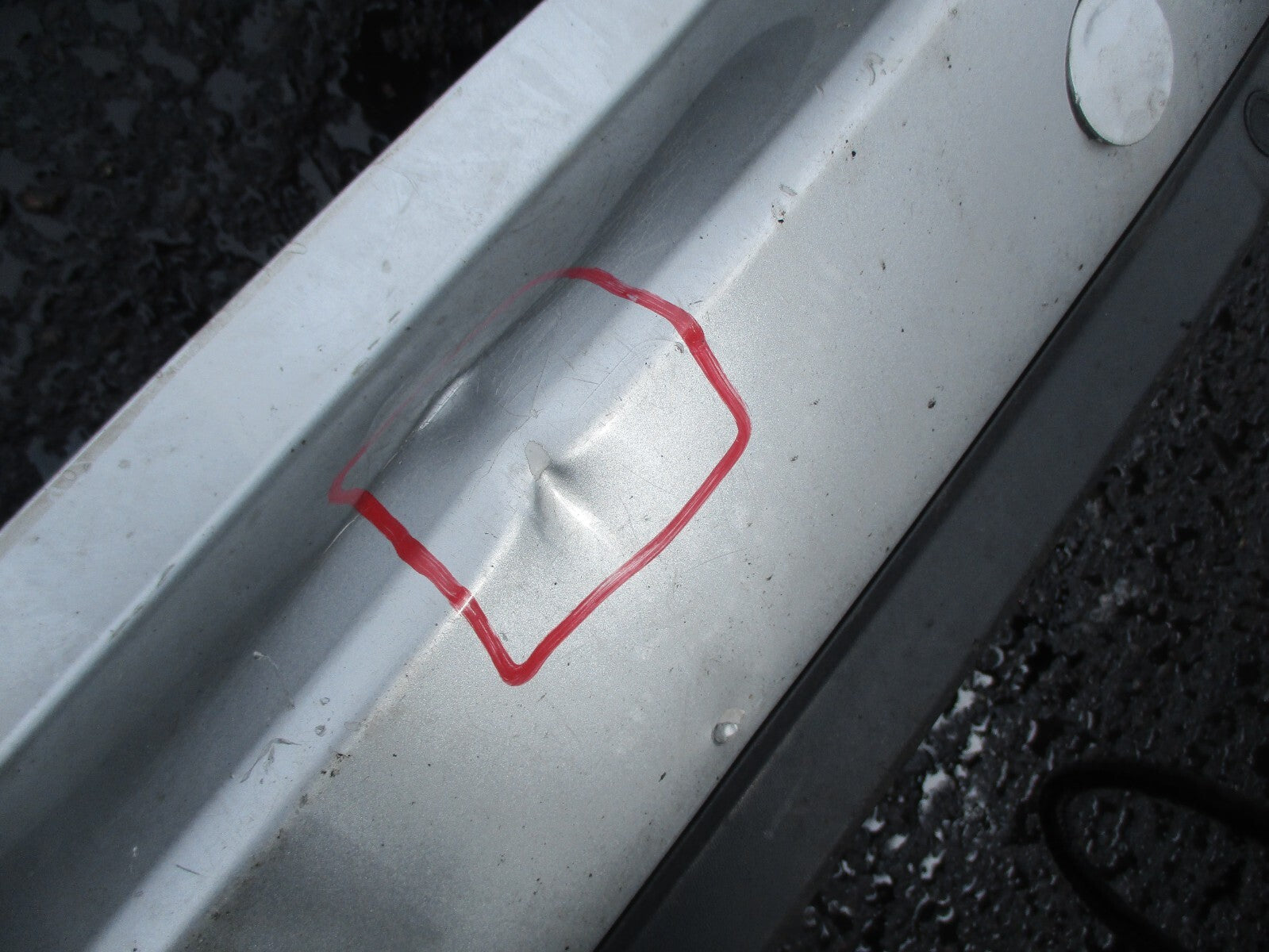 VAUXHALL ZAFIRA B 2013 FACELIFT REAR COMPLETE BUMPER PDC ARGOS SILVER Z176