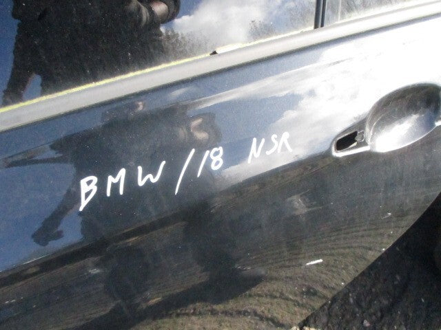 BMW 3 SERIES F30 2018 LCI SALOON NSR PASSENGER SIDE REAR BARE DOOR BLACK