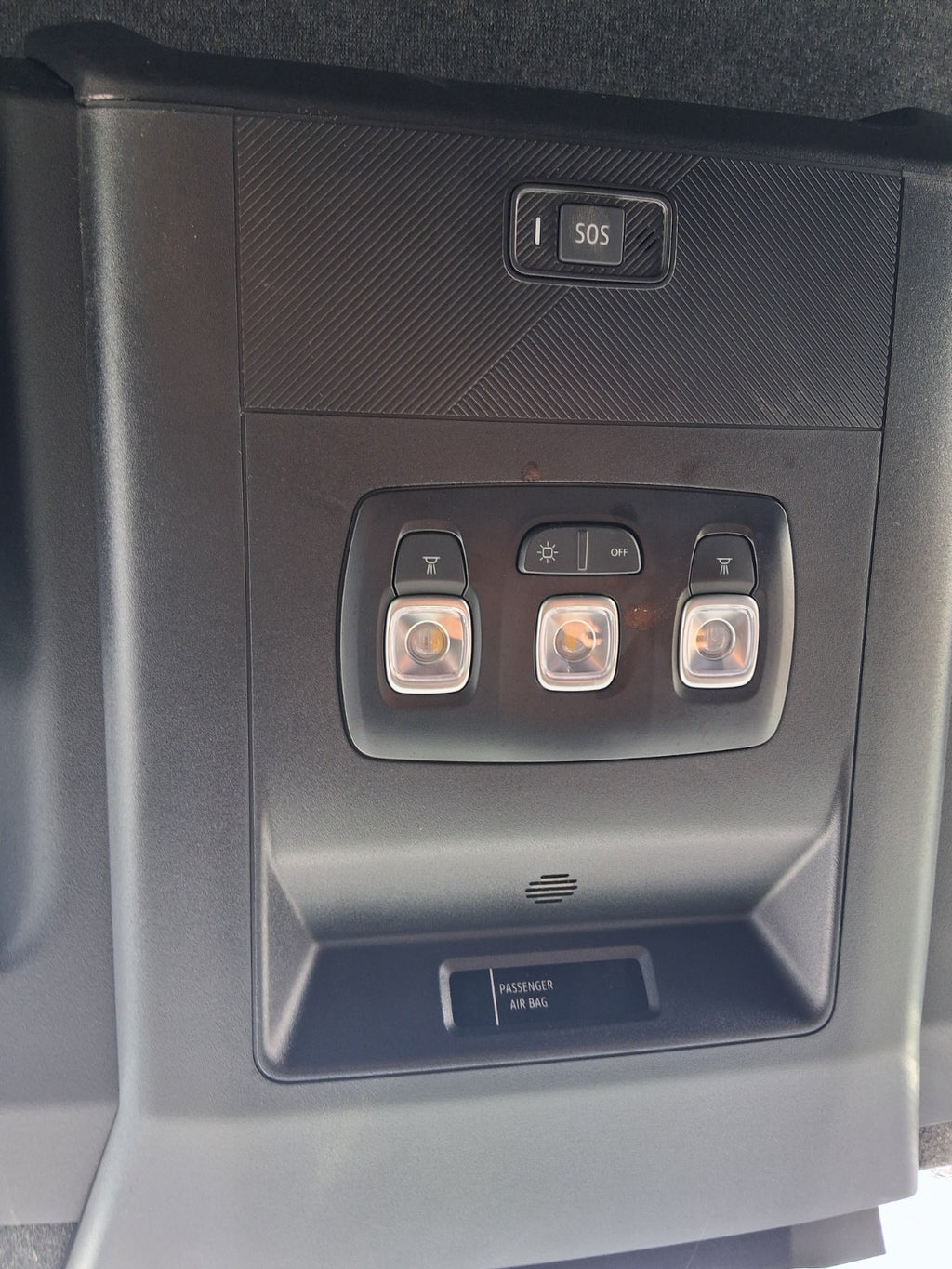 2025 RENAULT MASTER MK4 FRONT INTERIOR ROOF READING LIGHT