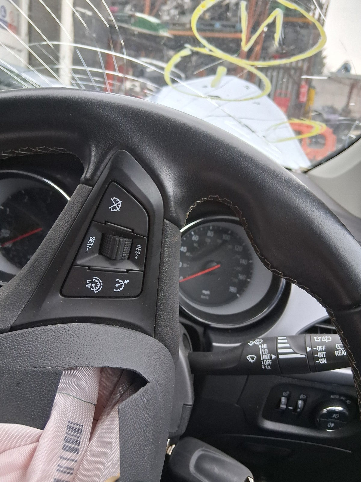 2019 VAUXHALL ASTRA K MULTIFUNCTIONAL STEERING WHEEL BLACK