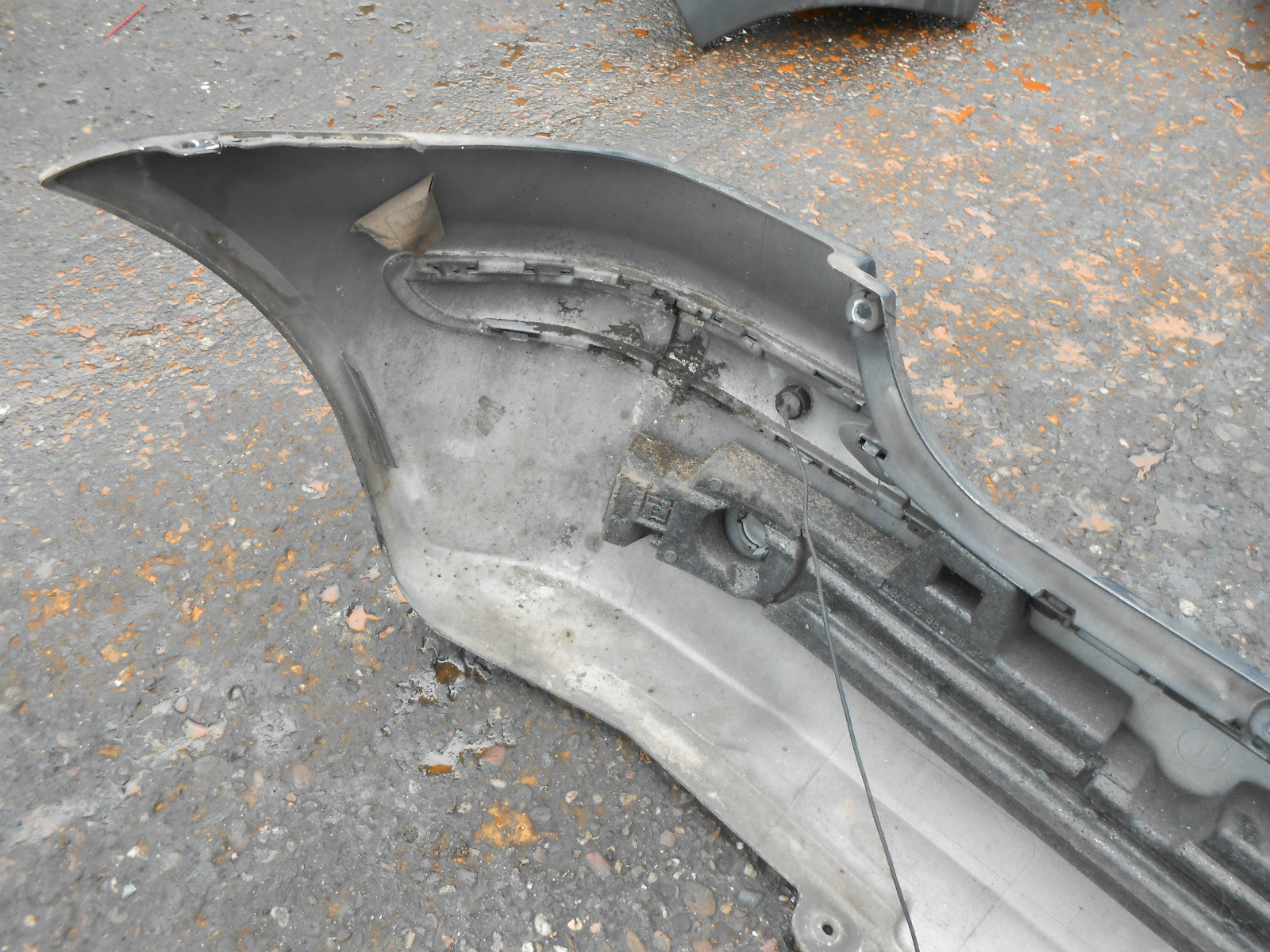 MERCEDES A CLASS W168 2003 REAR BACK PLASTIC BUMPER BLACK
