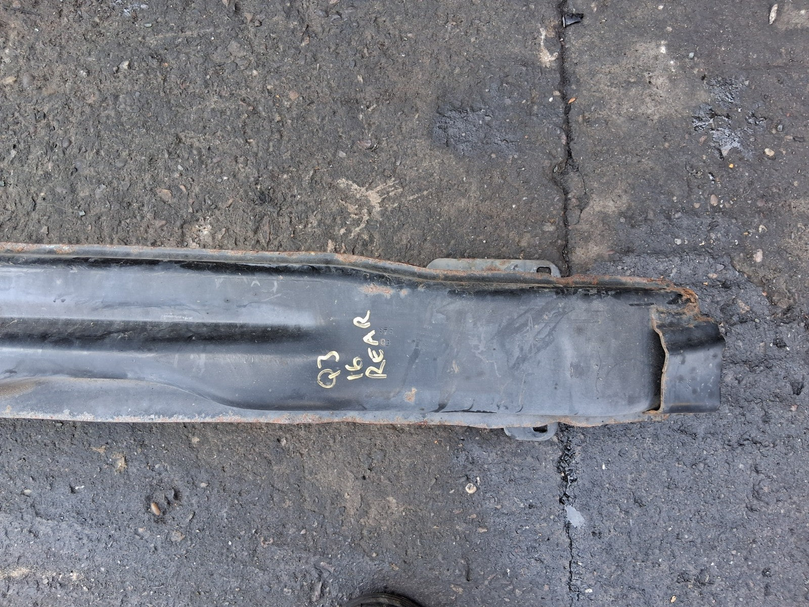 2016 AUDI Q3 8U REAR BUMPER CRASH BAR REINFORCEMENT BAR