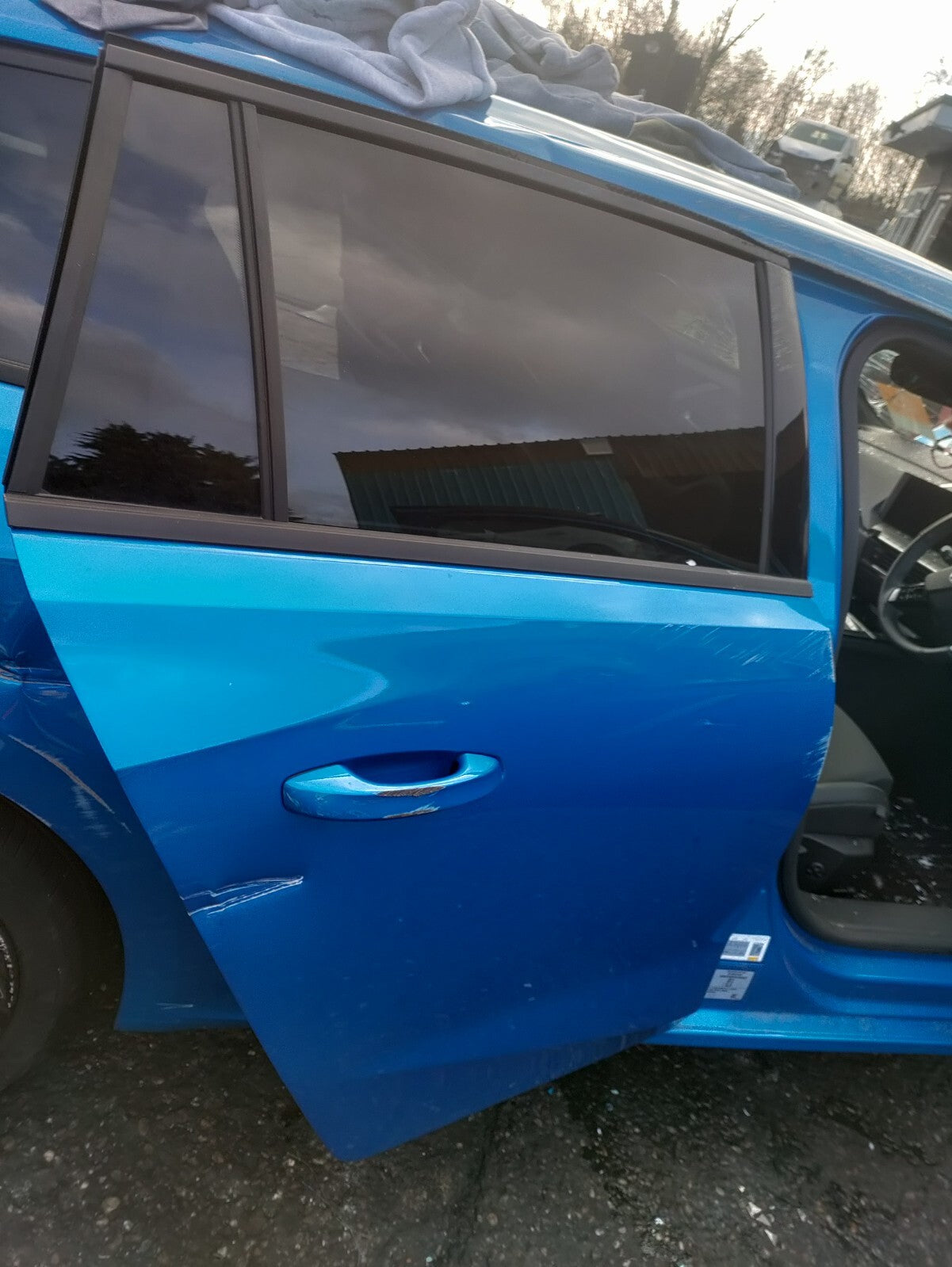 2024 VAUXHALL ASTRA L ESTATE OSR DRIVER REAR MAIN WINDOW GLASS