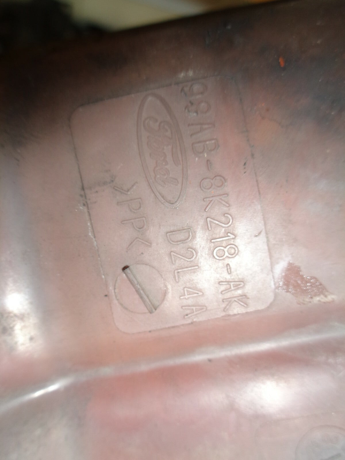 FORD TRANSIT CONNET COOLANT HEADER EXPANSION TANK 99AB8K218AK