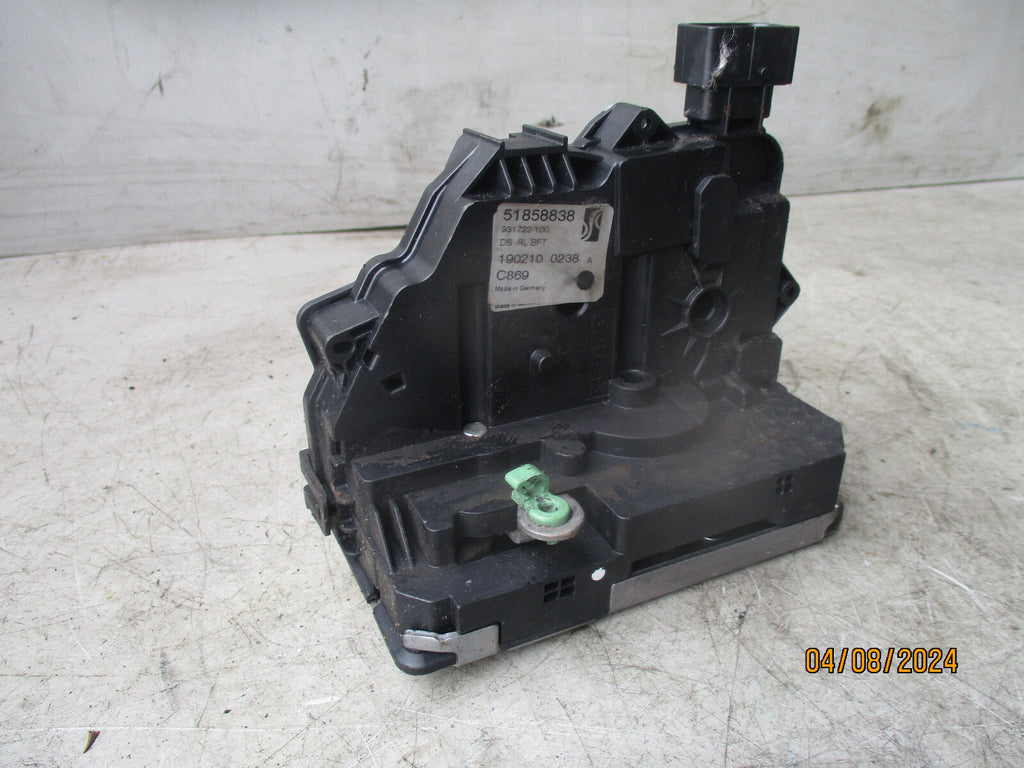 2010 FIAT GRAND PUNTO MK3 NSF PASSENGER SIDE DOOR LOCK