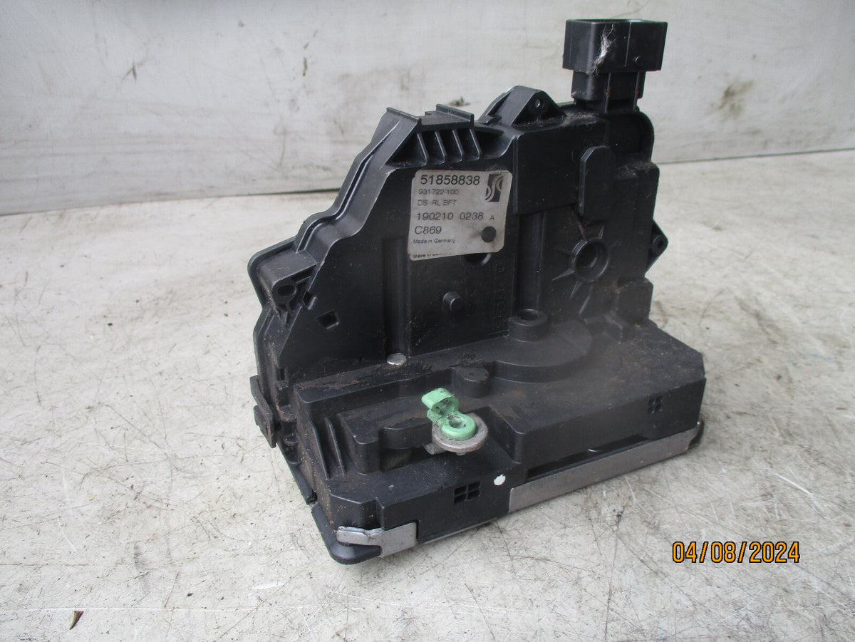 2010 FIAT GRAND PUNTO MK3 NSF PASSENGER SIDE DOOR LOCK