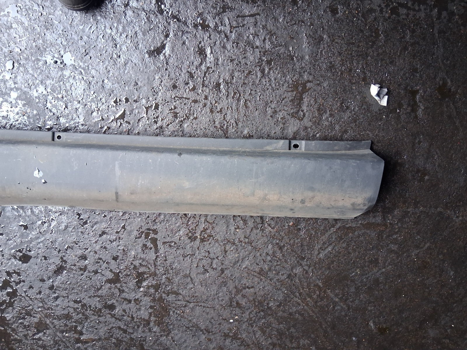 2021 FORD TRANSIT 350 MK8 REAR BUMPER COMPLETE BLACK