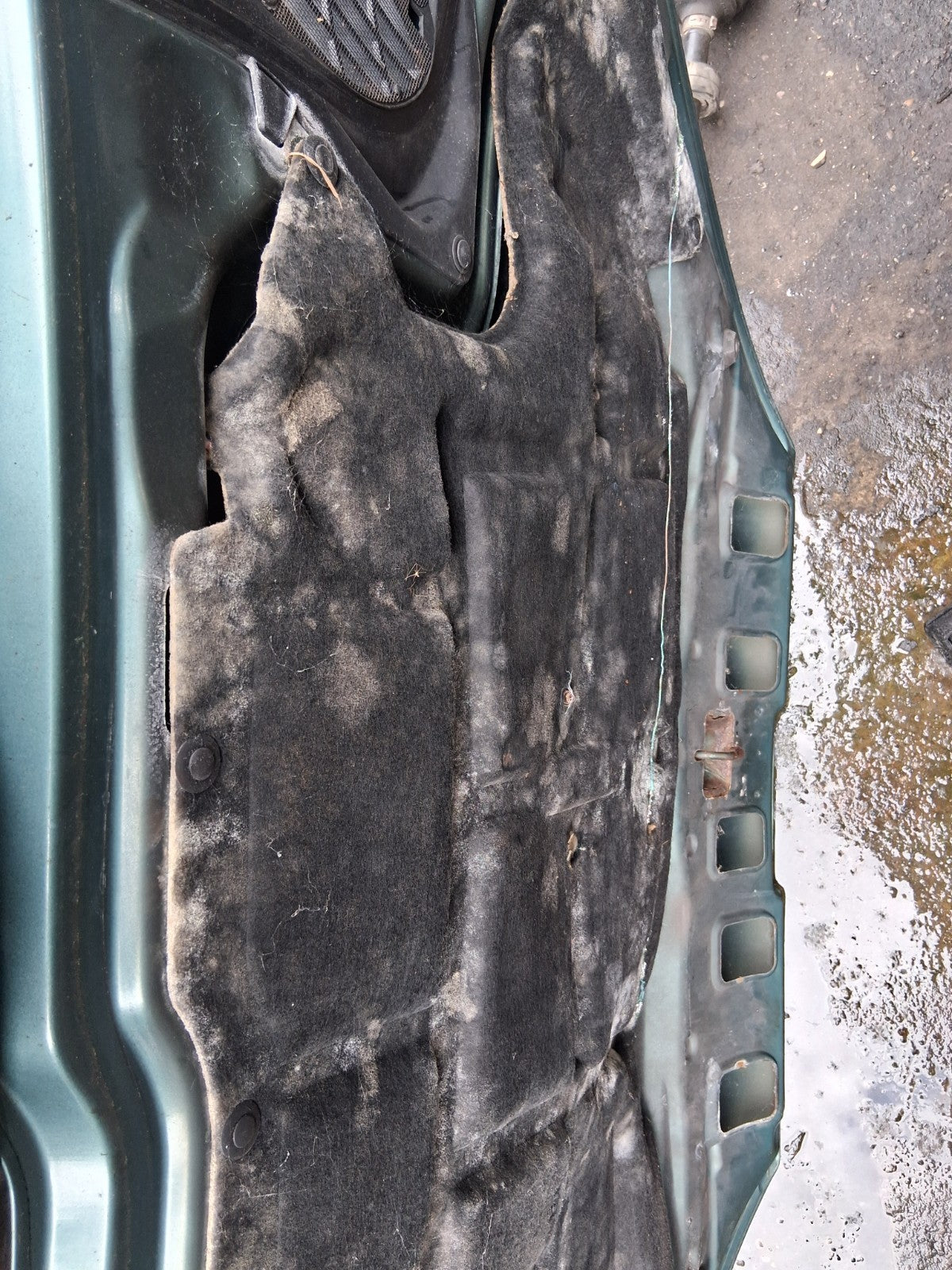 2001 PEUGEOT 206 FRONT BONNET HOOD PANEL GREEN