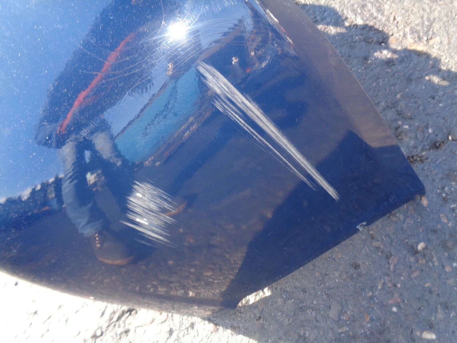 HYUNDAI ACCENT 1 MK2 2000 COMPLETE FRONT BUMPER BLUE