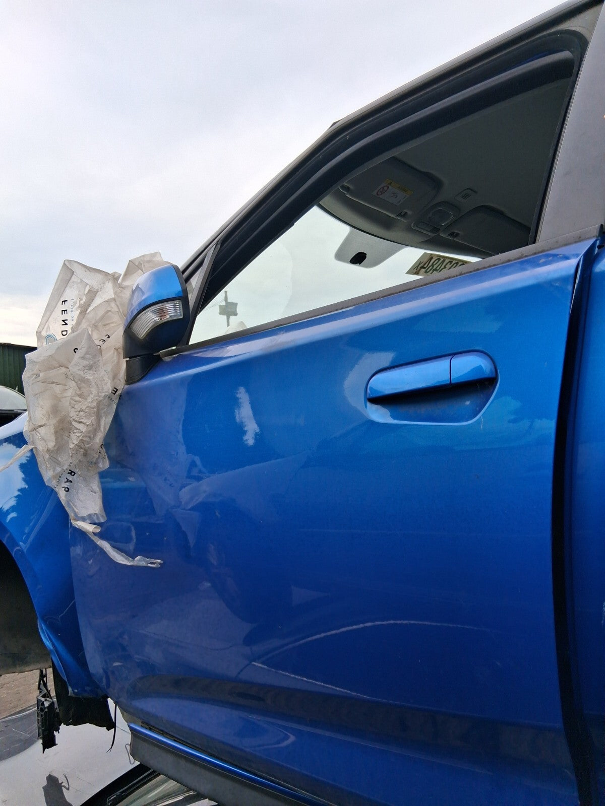 2021 MG 3 MK2 EXCLUSIVE NSF PASSENGER SIDE BARE DOOR REGAL MOUNTAIN BLUE 5JSJ