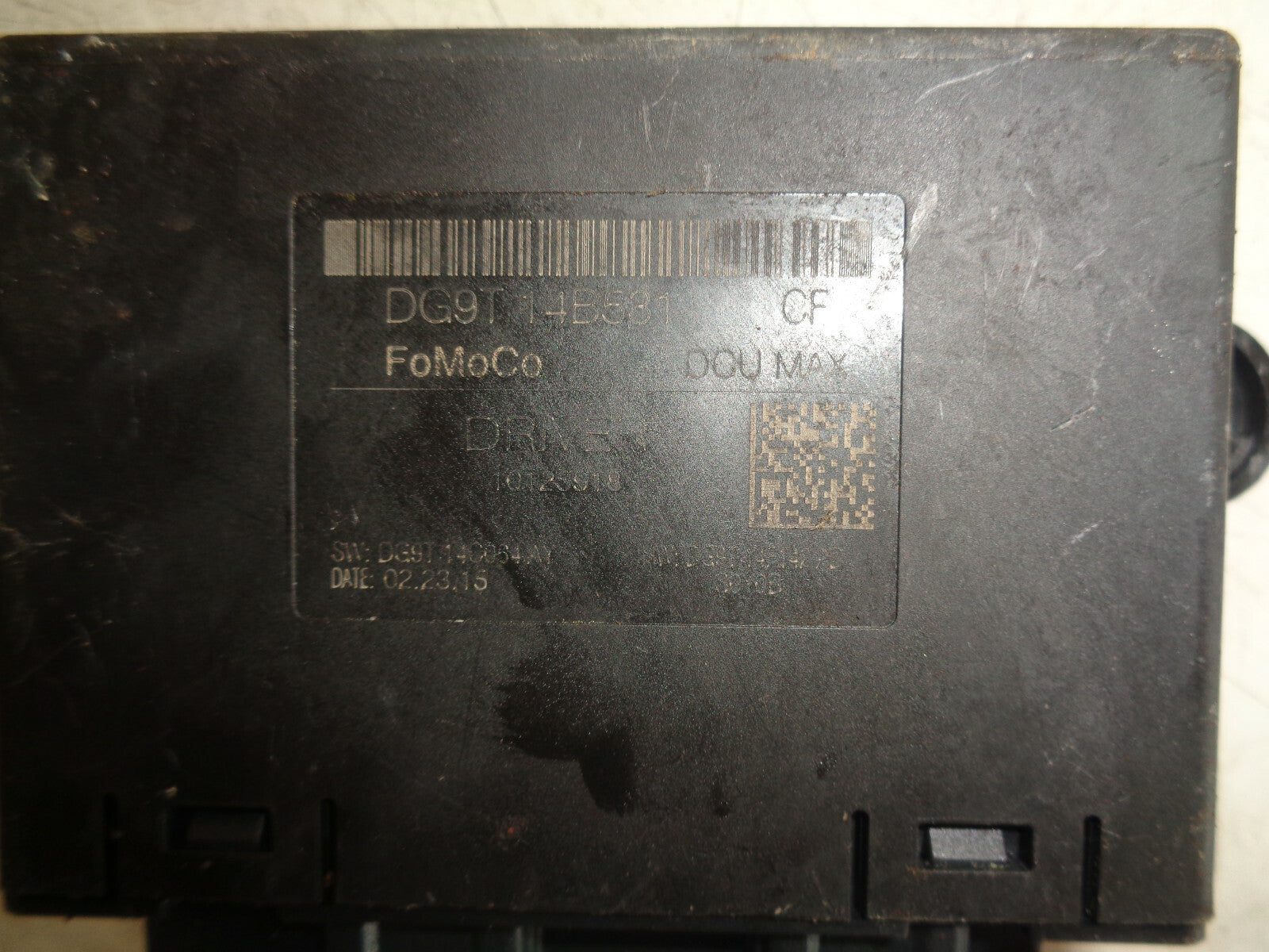 FORD MONDEO MK5 2016 OSF DRIVER SIDE FRONT DOOR CONTROL MODULE DG9T14B531CF