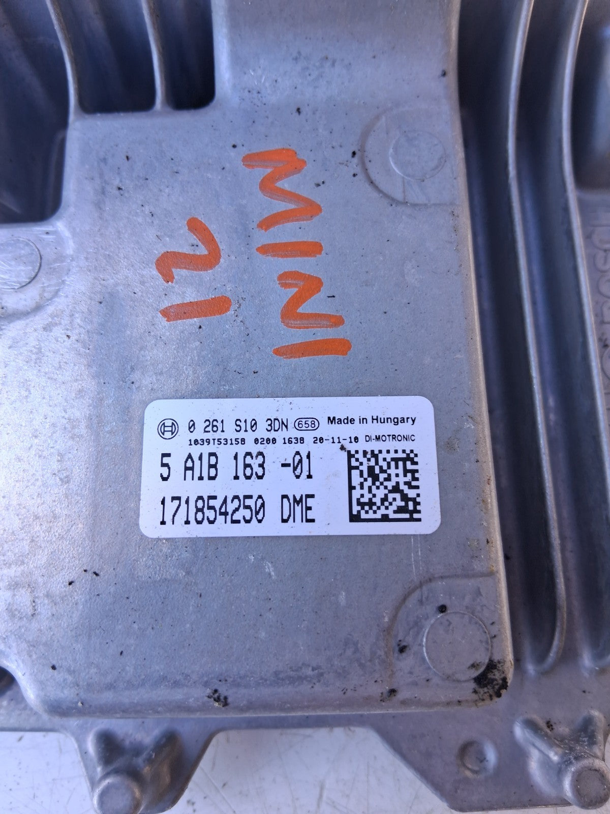 MINI CLUBMAN 2021  ENGINE CONTROL UNIT ECU 5A1B16301