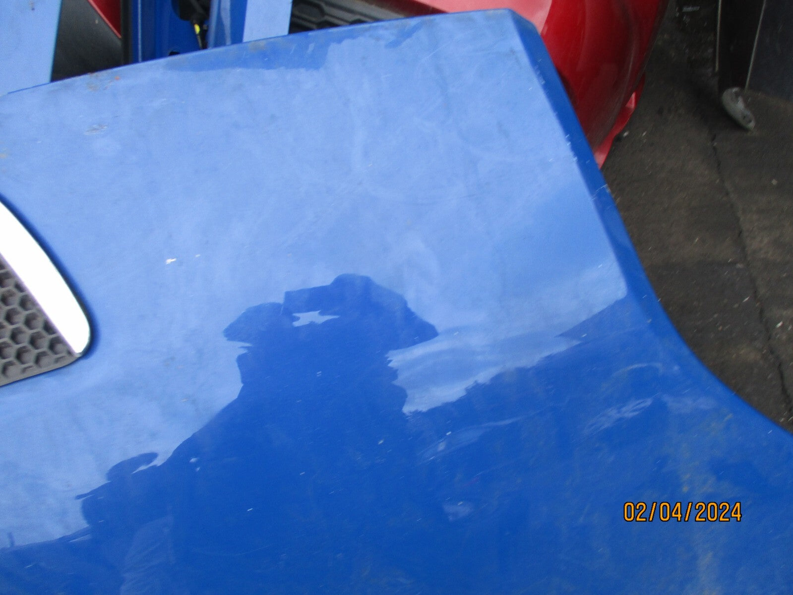 2015 PEUGEOT BIPPER FRONT BONNET PANEL BLUE
