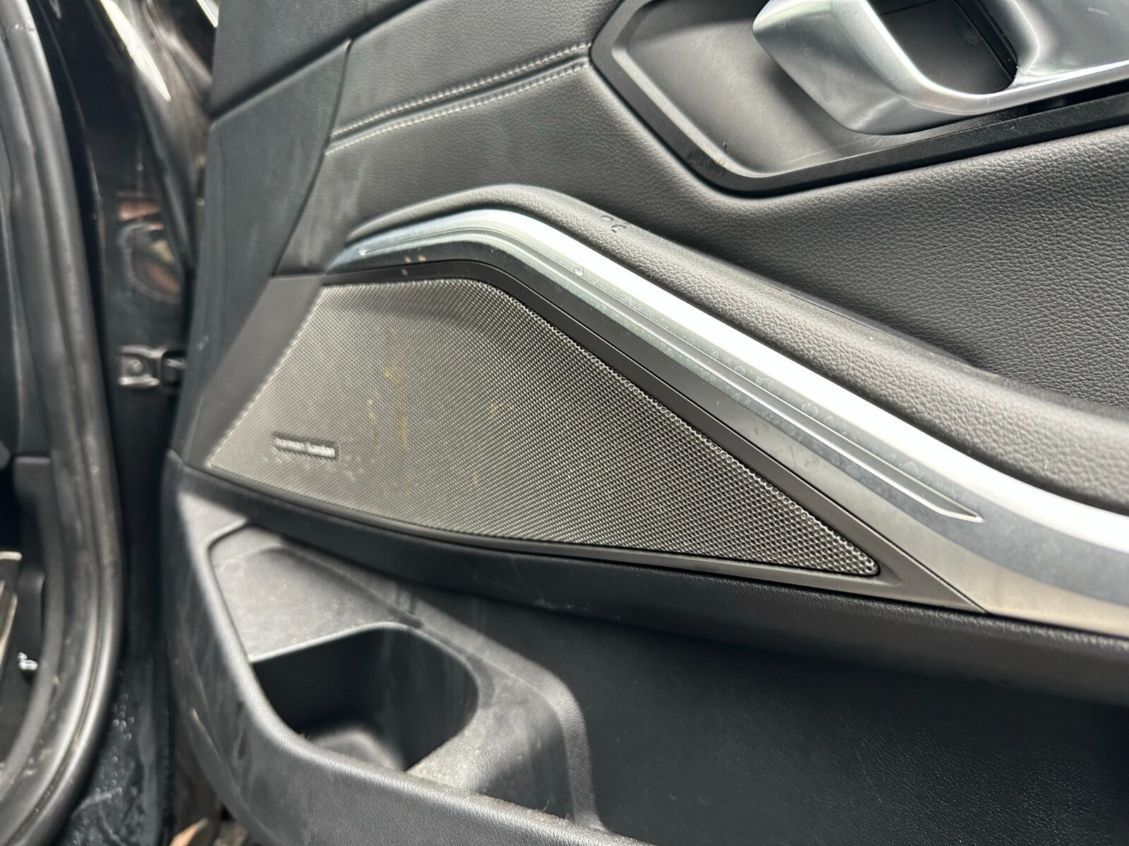 2019 BMW 3 SERIES G20 OSF DRIVER SIDE FRONT DOOR CARD PANEL HARMON KARDON GRILL