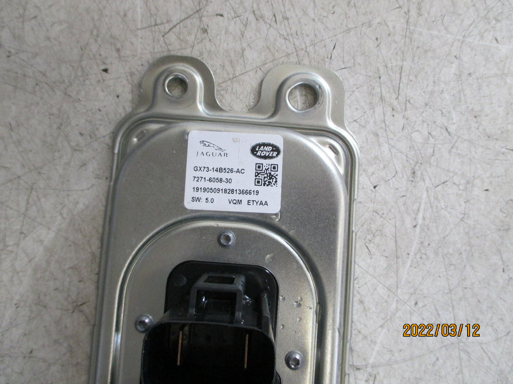 2019 JAGUAR XE VOLTAGE CONTROL MODULE ECU GX7314B526AC