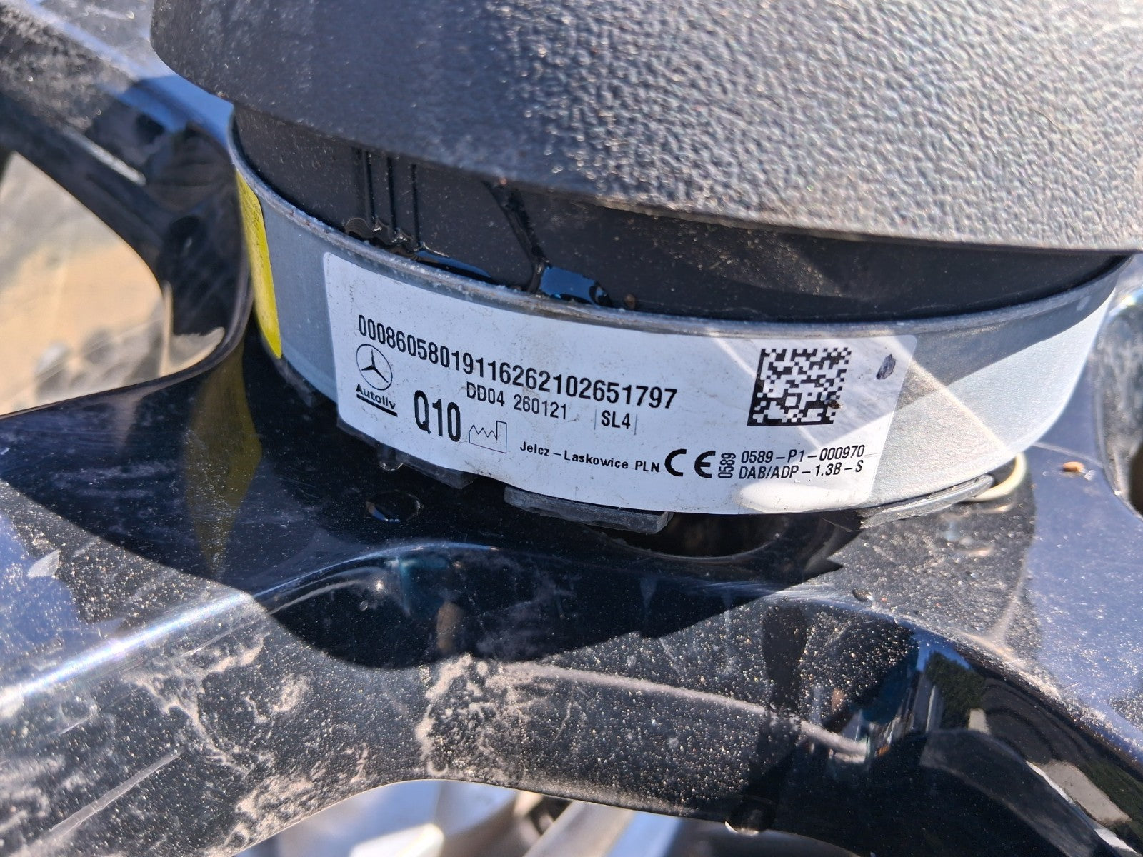 2020 MERCEDES SPRINTER W907 FRONT STEERING WHEEL SRS AIRBAG AIR BAG