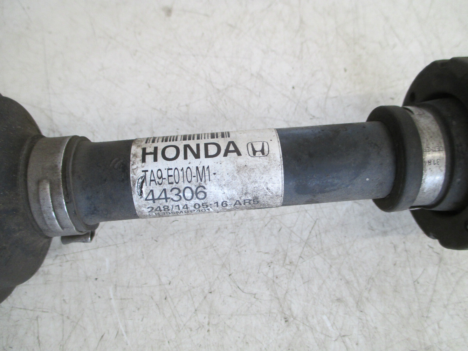 HONDA CIVIC 2015 NSF PASSENGER SIDE FRONT DRIVESHAFT TA9E010M1